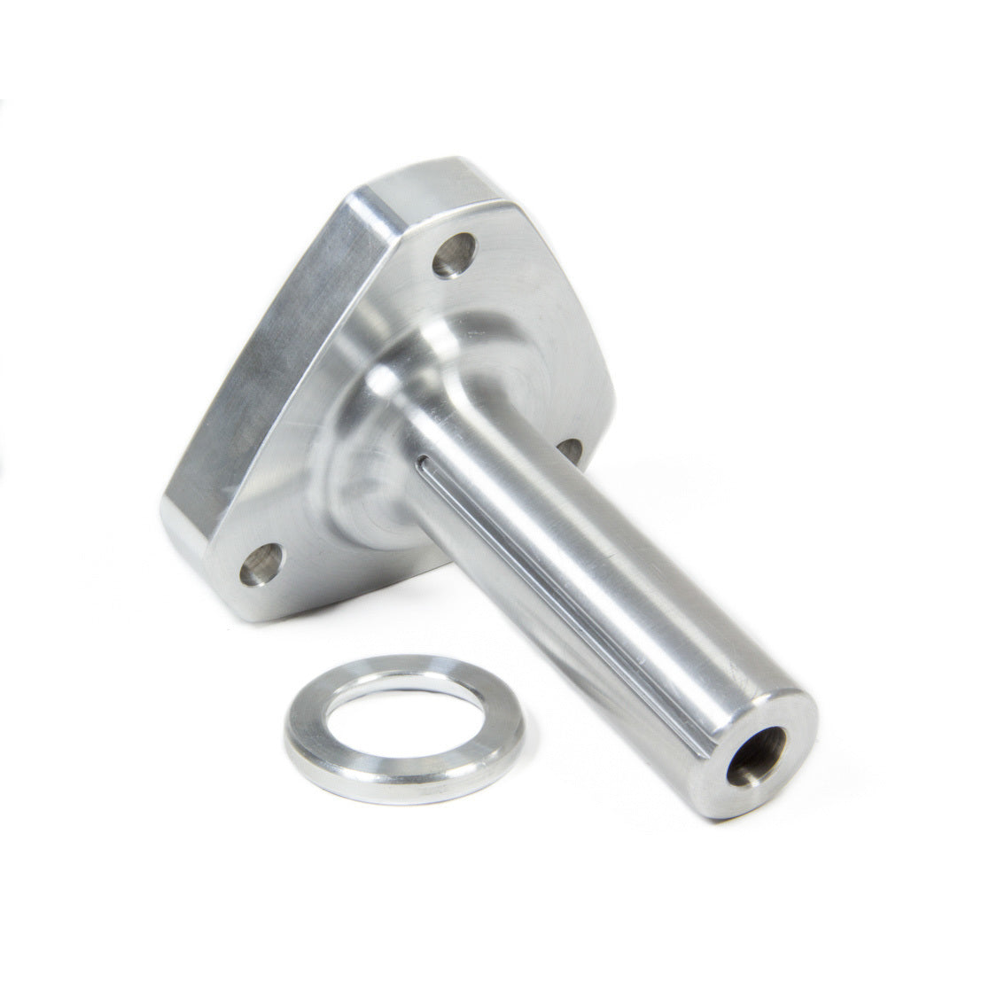 Jones Racing Products 4.687" Long Crankshaft Mandrel Aluminum Clear Anodize Big Block Chevy - Each