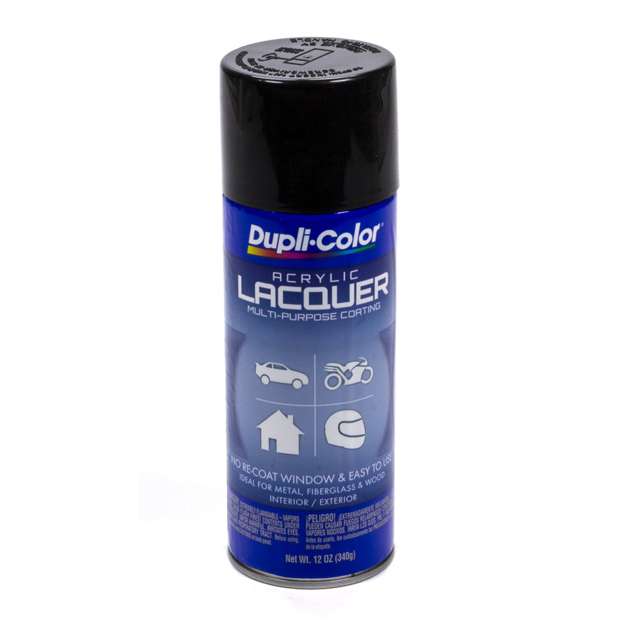 Dupli-Color Premium Lacquer - 12 oz. Can - Gloss Black