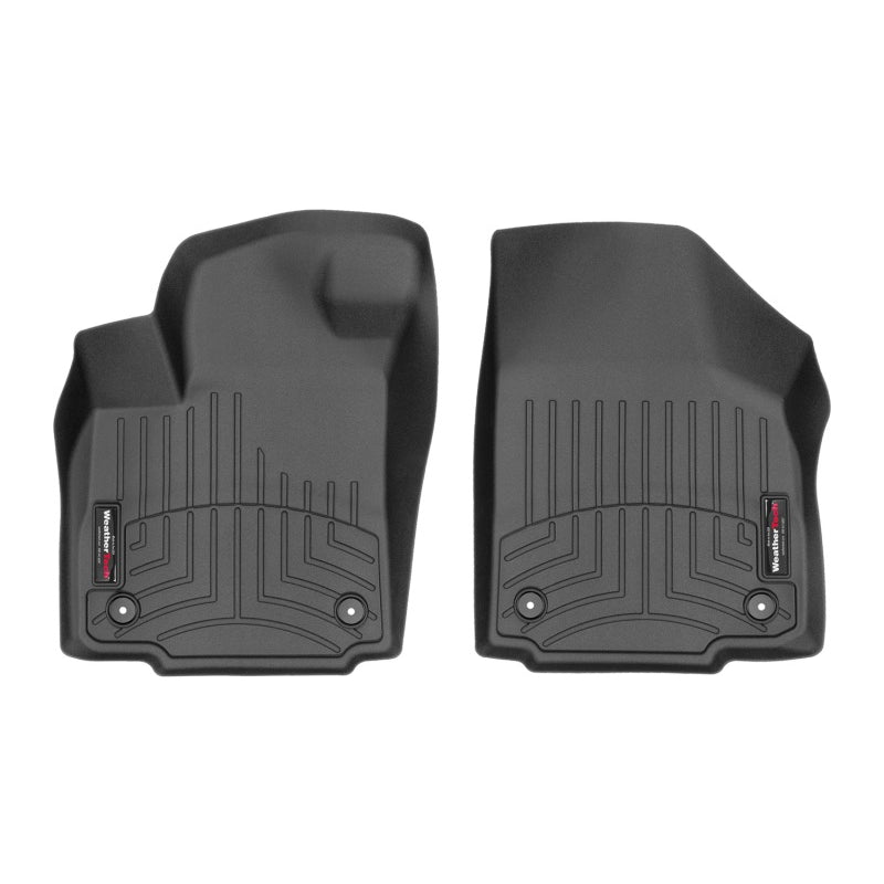 WeatherTech Front Floor Liner - Black / Textured - Bucket Seats - GM Fullsize SUV 2021 - Pair