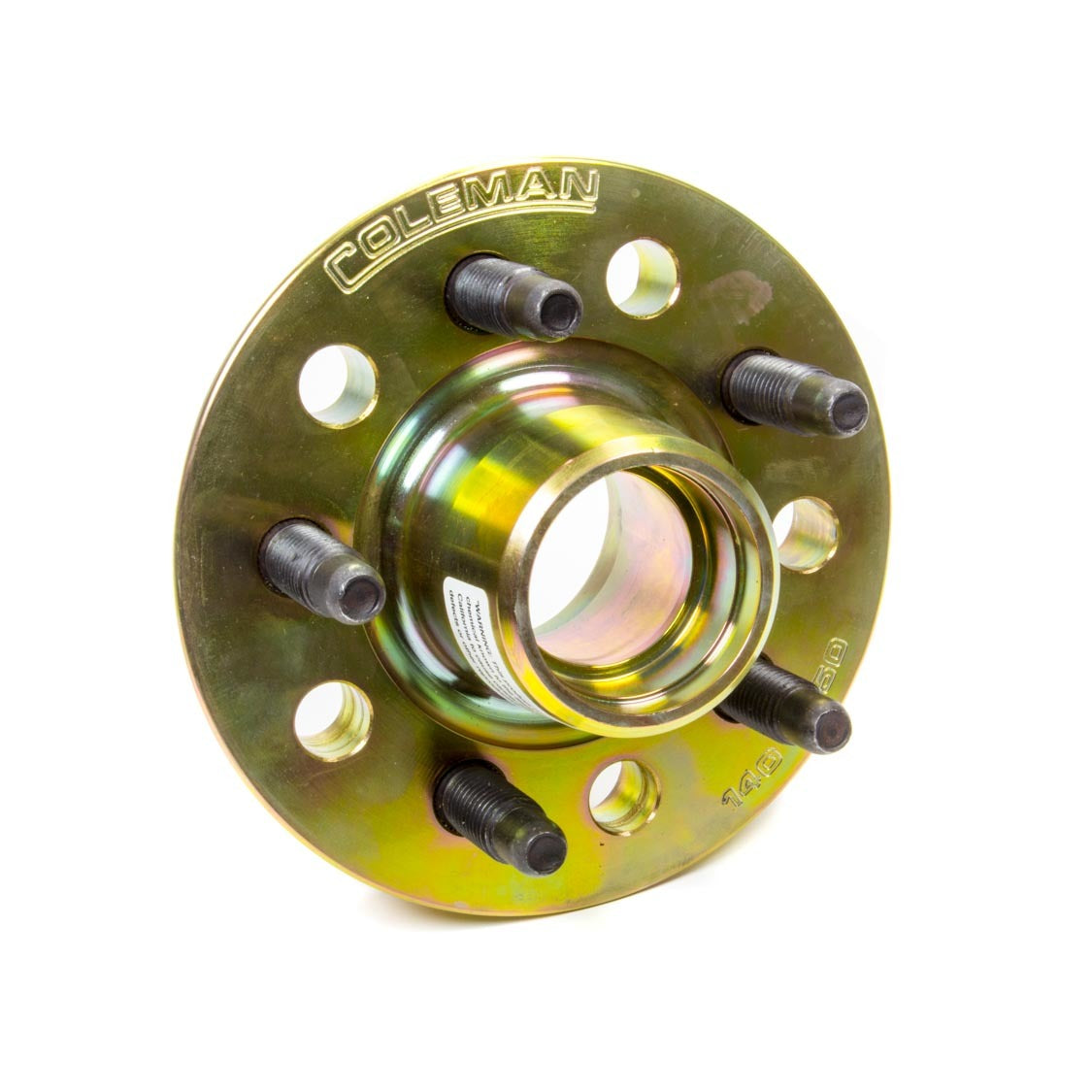 Coleman Billet Steel Sportsman Hub - 80 or Newer Hub w/ 5X4-3/4 - 5/8" Coarse (10-lbs.)