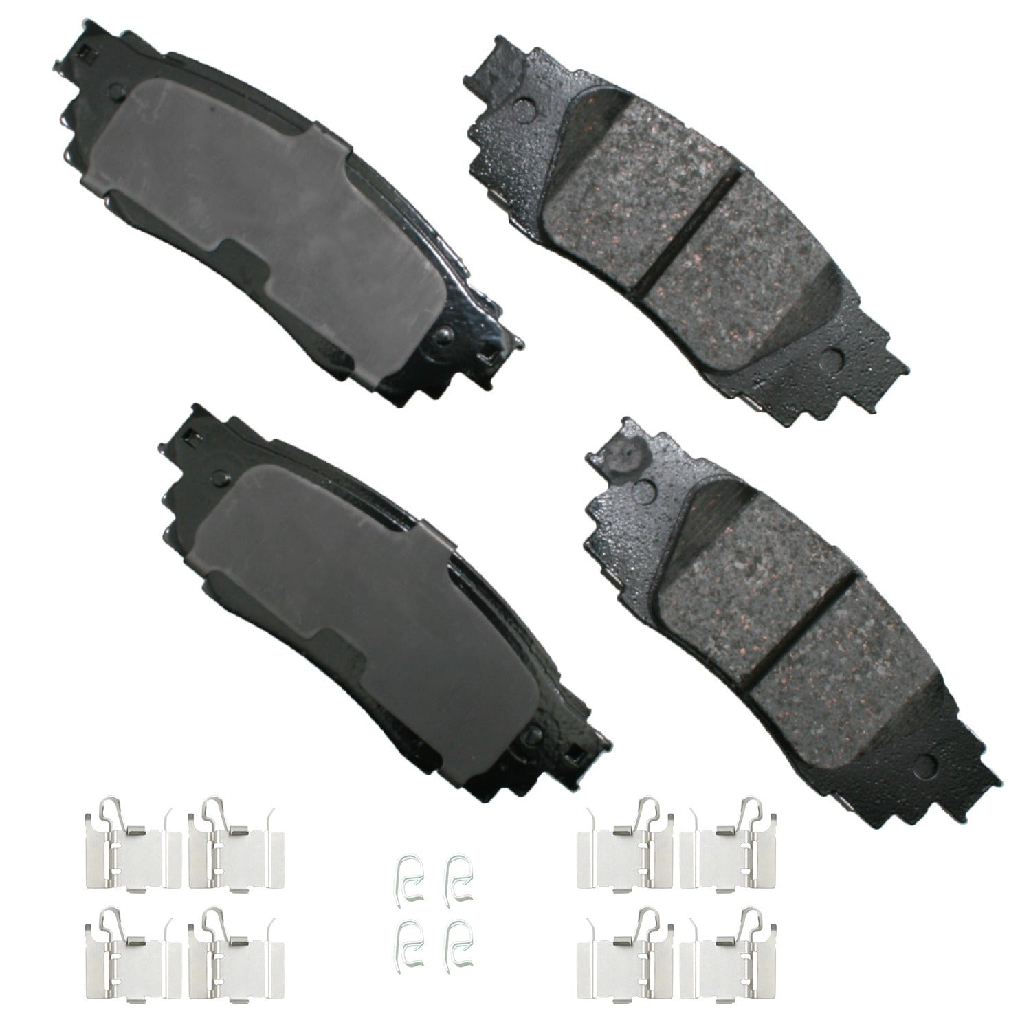 Akebono Brakes ProACT Rear Brake Pads - Lexus/Toyota 2015-20 (Set of 4)