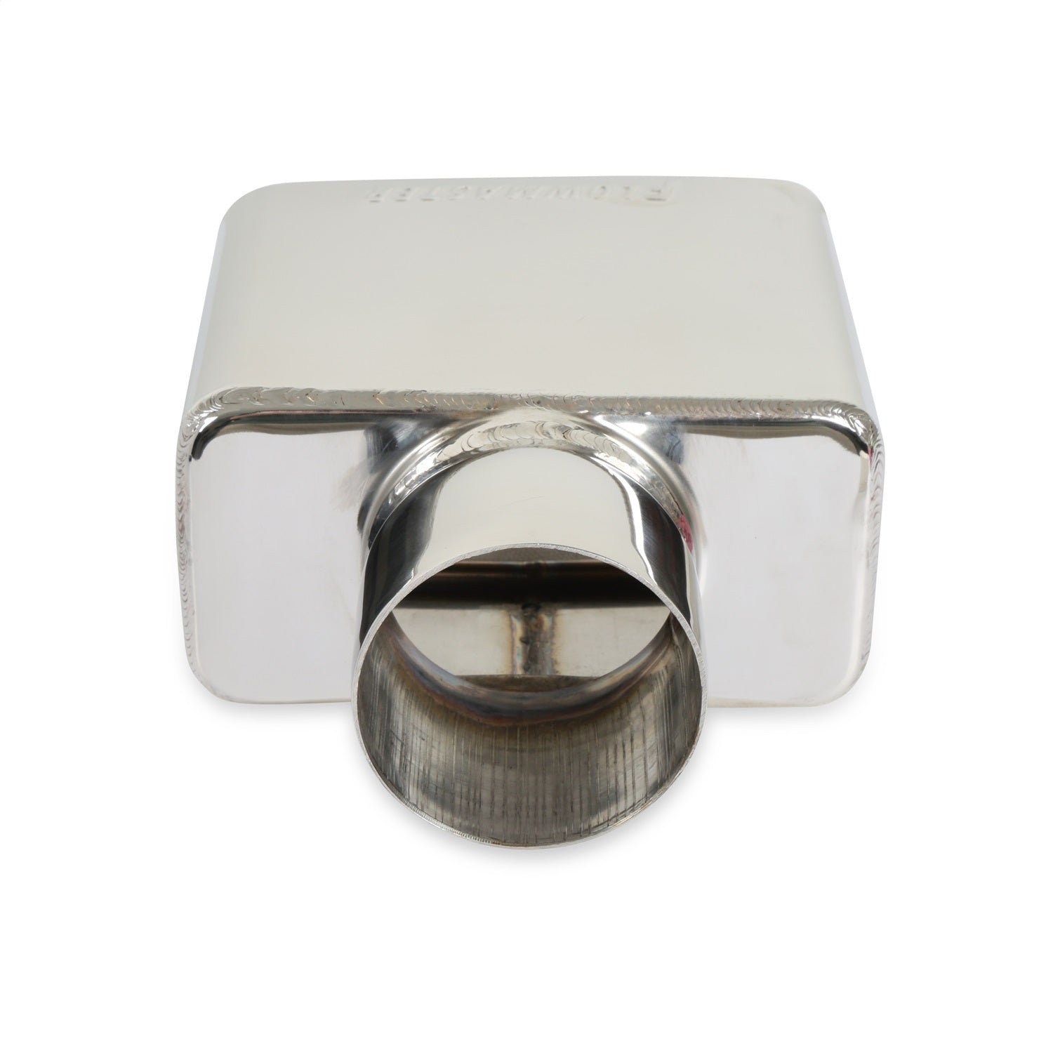 Flowmaster Exhaust Tip - Logo Embossed - Rectangle Outlet - Polished