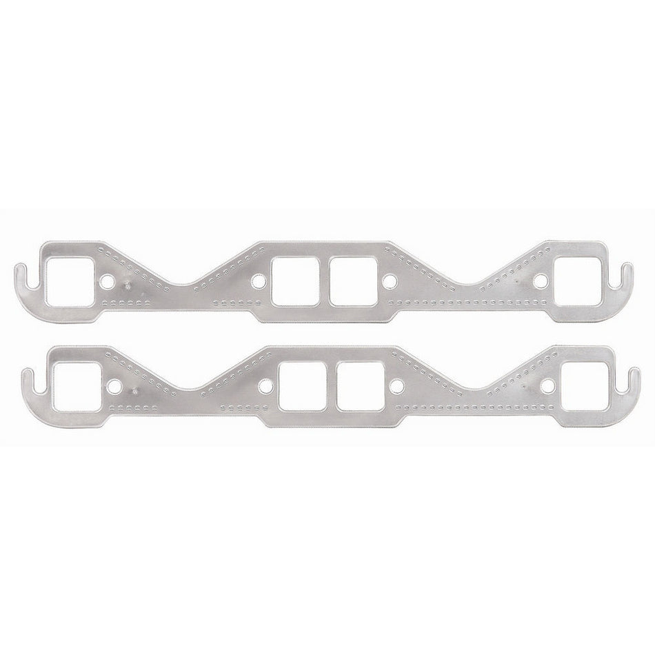 Mr. Gasket Aluminum Exhaust Gasket - SB Chevy Square Port