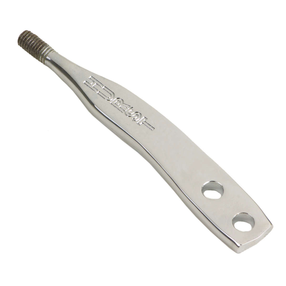 Hurst Competition Plus Shifter Stick - Single Bend - 6.380 in Long - 3/8-16 in Thread - Chrome - Hurst Manual Shifters