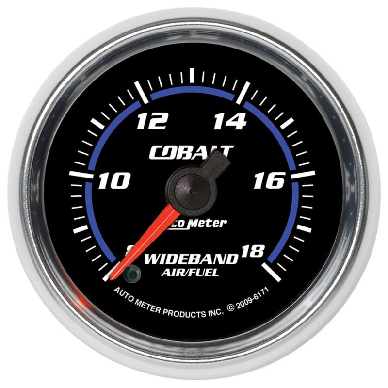 Auto Meter 2-1/16" Cobalt Wideband Air/ Fuel Gauge - Analog