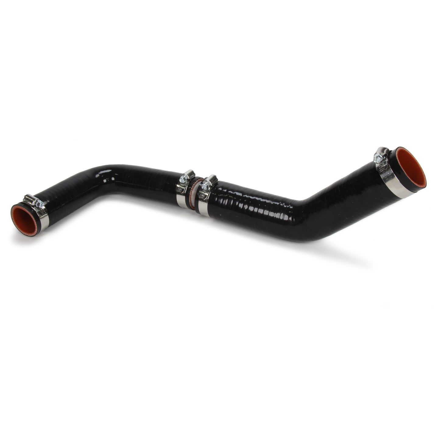 FSR Radiator Hose - 305 Sprint Car - 1-1/2" ID to 1-3/4" ID - 22" Long - Rubber - Black