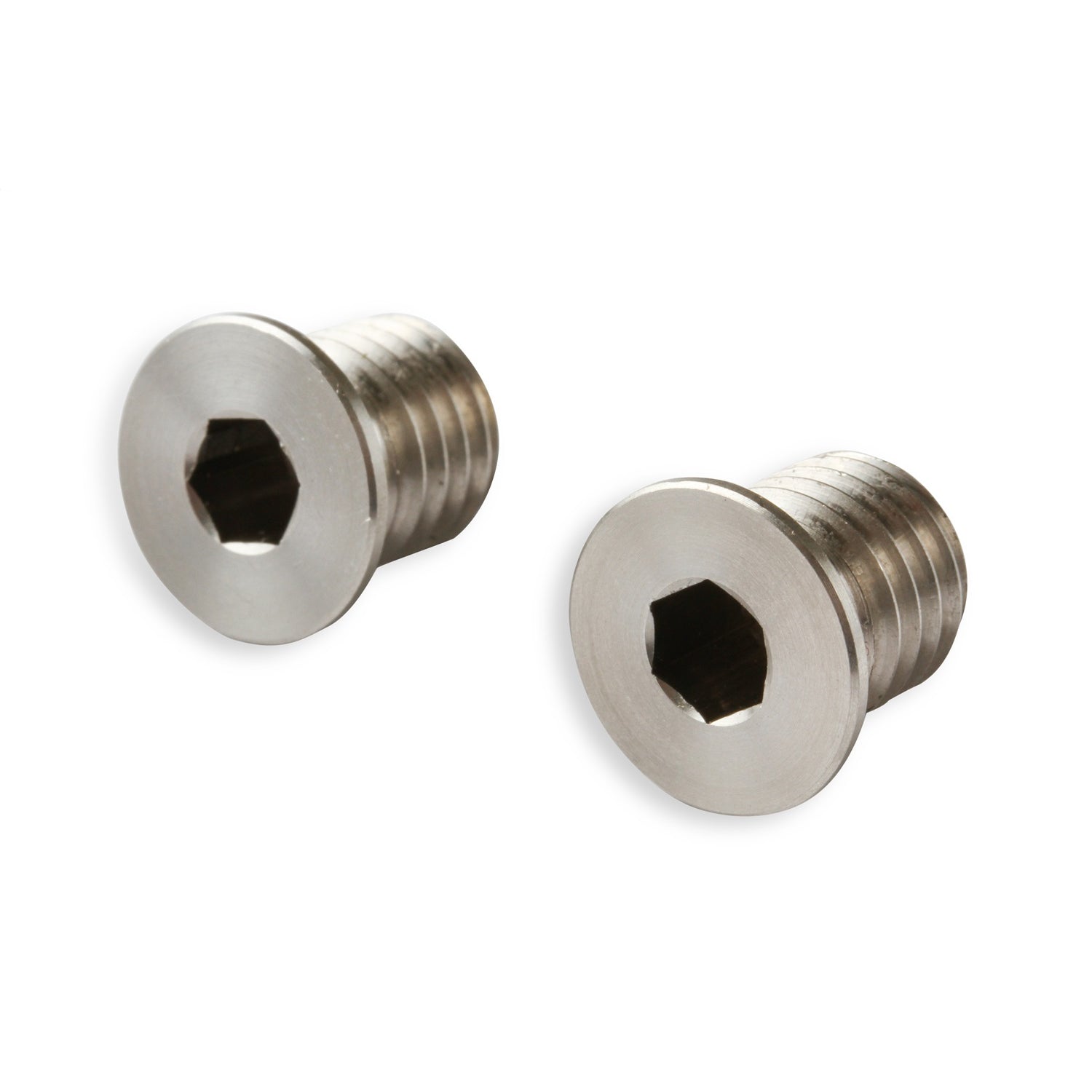 Earl's Plug - 12 mm x 1.75" Thread - Allen Head - Stainless - Vacuum Pump Delete - GM LT-Series - (Pair)