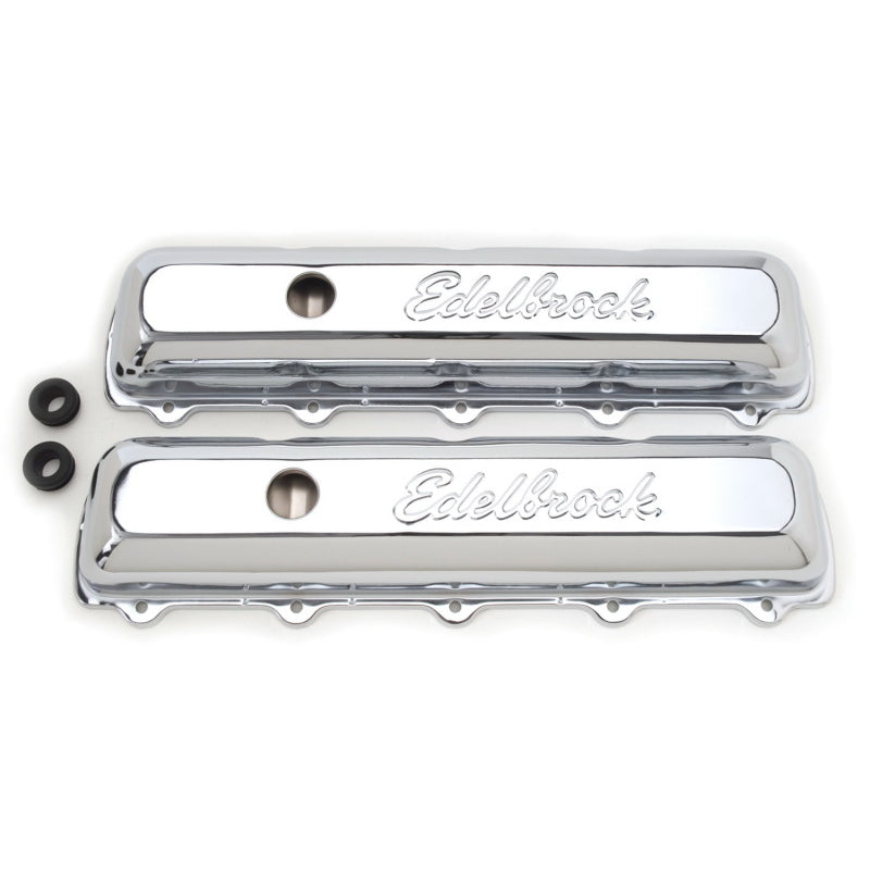 Edelbrock Signature Series Valve Covers - Olds 350-455