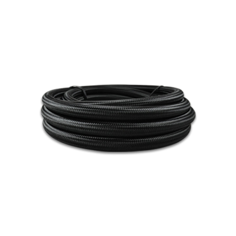 Vibrant Performance 20 Ft. Roll -10 Black Nylon Braided Flex Hose