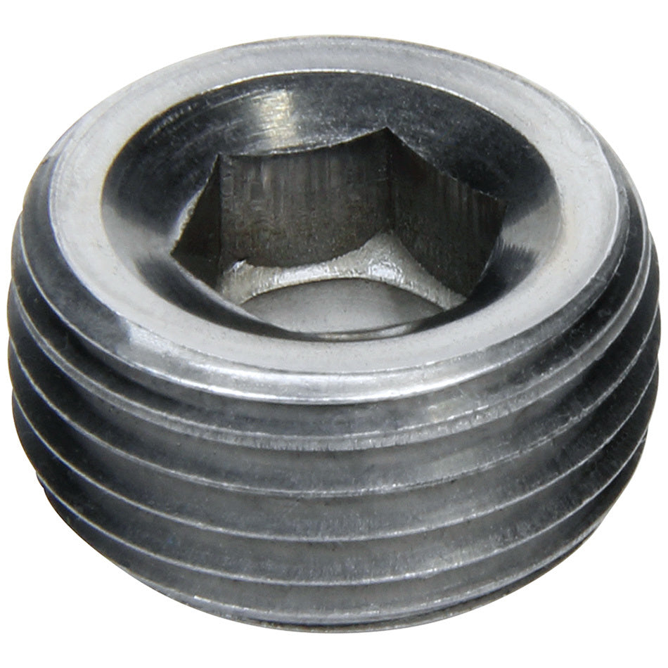 Allstar Performance Plug - 1/2" NPT - Allen Head - Steel - Zinc Oxide