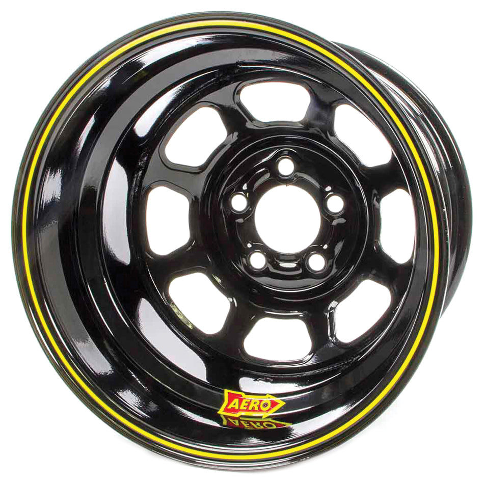 Aero 31 Series Spun Wheel - Black - 13" x 8" - 4 x 4.50" Bolt Circle - 2" Back Spacing - 14 lbs.