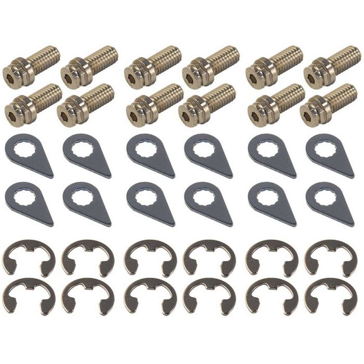 Stage 8 Locking Fasteners Locking Header Bolt 5/16-18" Thread 0.875" Long Hex Head - Steel