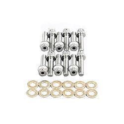 Wilwood Stainless Steel Rotor Bolt Kit - For GT Hats - (12) 1/4"-20 x 1.00"