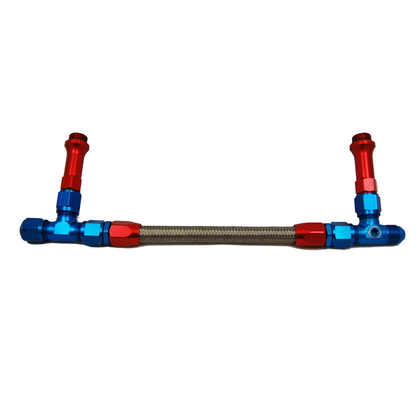 AED Braided Fuel Line Kit - #8 Holley Carburetor