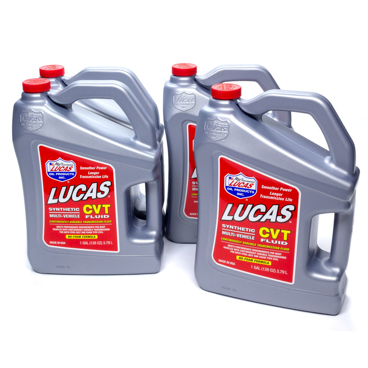 Lucas Oil Products Synthetic CVT Trans Fluid Case 4 x 1 Gallon