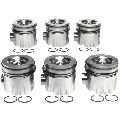Clevite Piston Set w/Rings Dodge Cummins 6 Pack