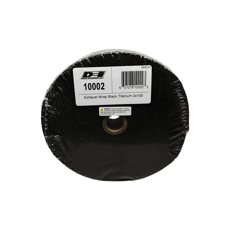 DEI Titanium Exhaust Wrap - 2" Wide - 100 ft Roll - Carbon Fiber Look