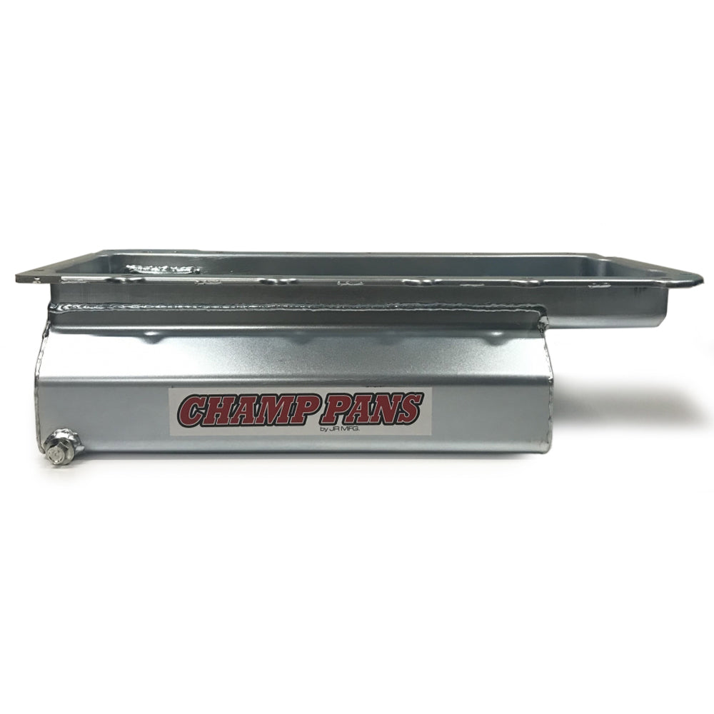Champ Pans 10 Quart Oil Pan w/16in Long Wet Sump - LS1