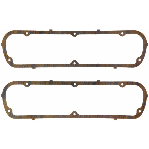 Fel-Pro Valve Cover Gasket - 0.150 in Thick - Cork / Rubber - Small Block Ford - Pair
