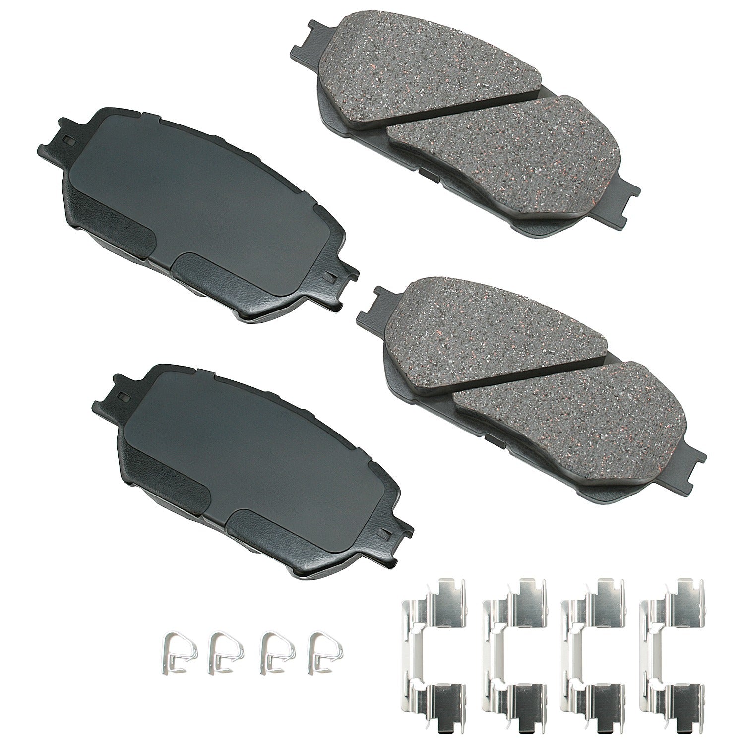 Akebono Brakes ProACT Front Brake Pads - Toyota Camry 2002-06 (Set of 4)