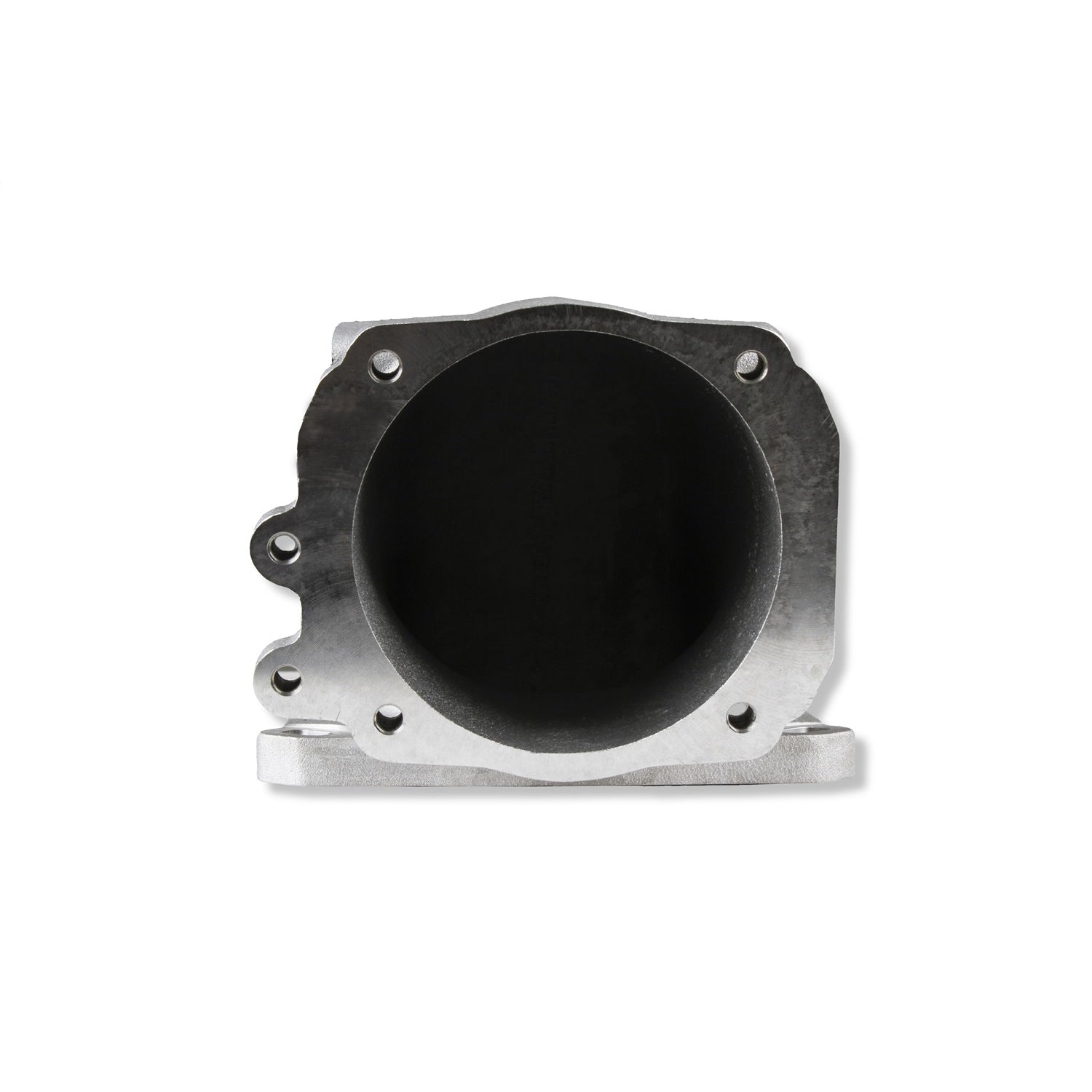 Holley EFI Throttle Body Adapter - Elbow - Ford 105 mm Throttle Body to Square Bore Mounting Flange