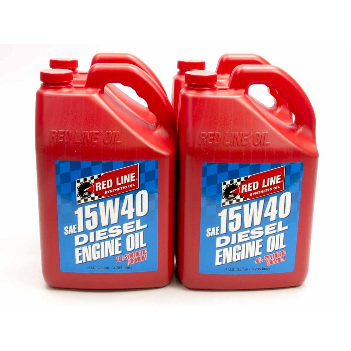 Red Line 15W40 Diesel Motor Oil - Case of 4 - 1 Gallonlon