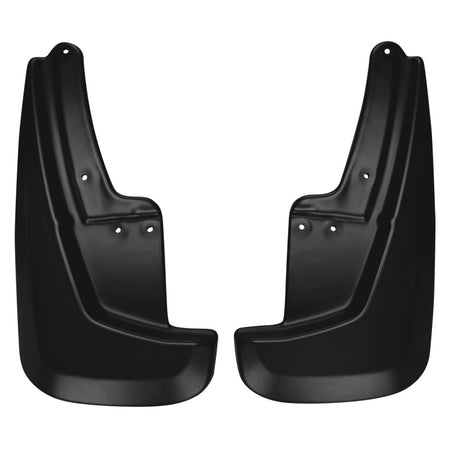 Husky Liners Front Mud Flap Plastic Black/Textured Dodge Midsize SUV 2011-14 - Pair