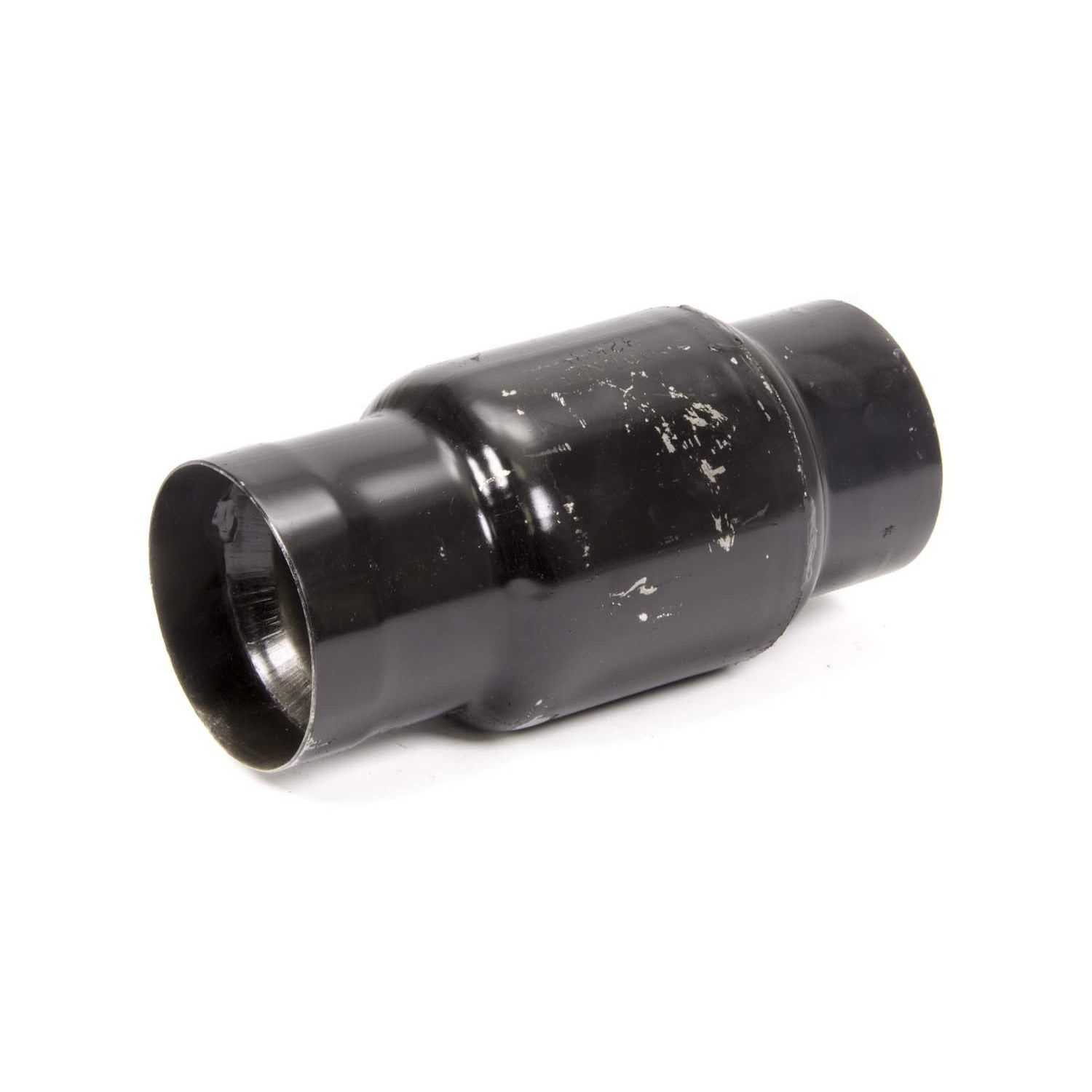 Schoenfeld Racing Muffler - 9" Length - 3-1/2" Core Diameter - 3-1/2" Diameter Inlet, Outlet - 4-3/8" Body Diameter