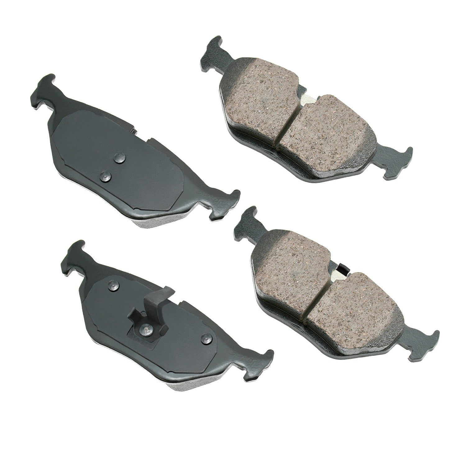 Akebono Brakes Euro Rear Brake Pads - BMW 3-Series 1995-2006 (Set of 4)