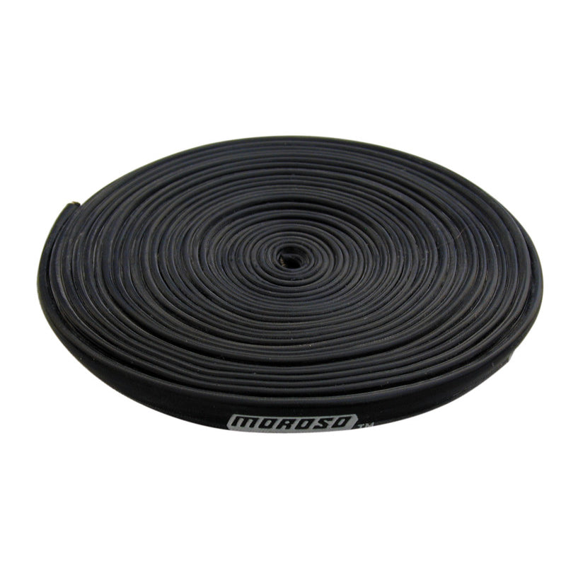 Moroso Performance Products 7 mm-8 mm Wires Spark Plug Wire Sleeve 25 ft Fiberglass/Silicone Black