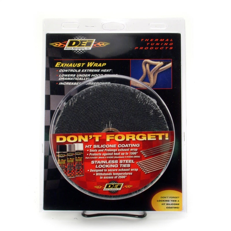 DEI Exhaust - Header Wrap 2" x 50 Ft. - Black
