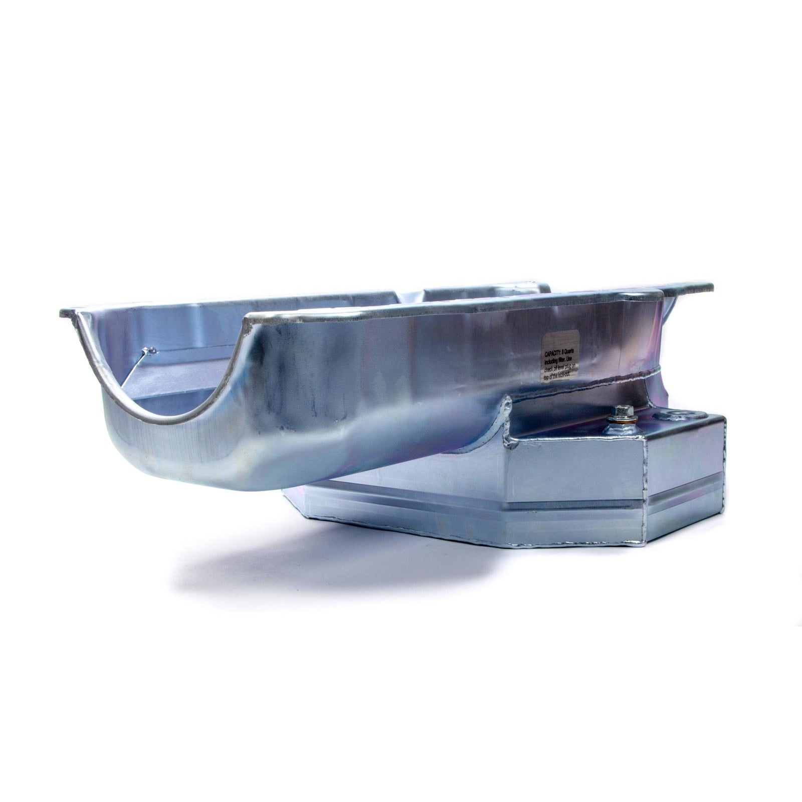 Champ Pans Competition Series Steel Circle Track Wet Sump Oil Pan - 7" Deep, 8 Quart Capacity