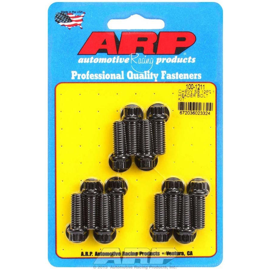 ARP Header Bolt Kit - 12 Point 3/8 x 1.00 UHL (12)