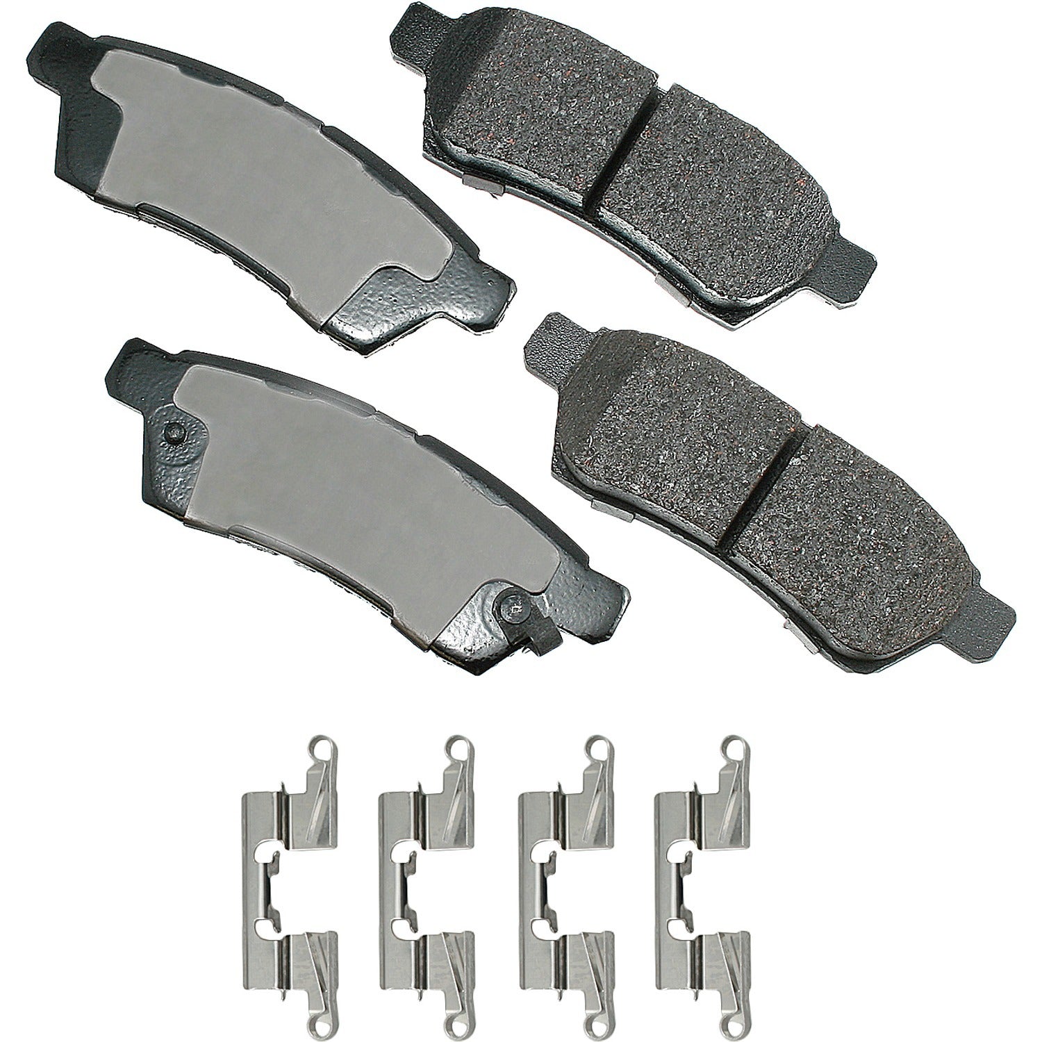 Akebono Brakes ProACT Rear Brake Pads - Nissan/Suzuki 2005-2010 (Set of 4)