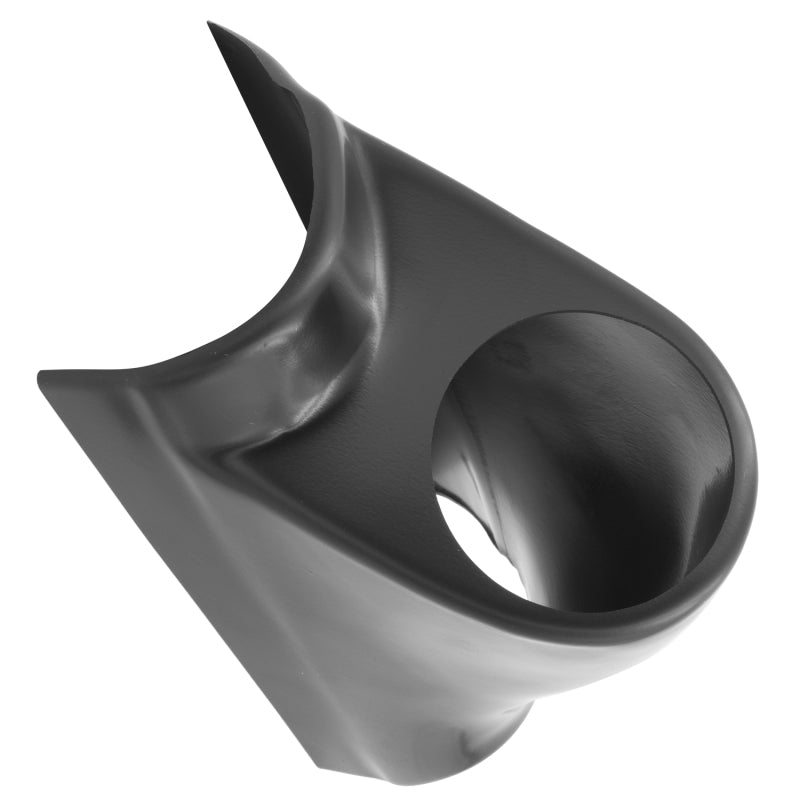 Auto Meter Pillar Gauge Pod - One 2-1/16 in Diameter Gauge - Black - GM A-Body 1968-72