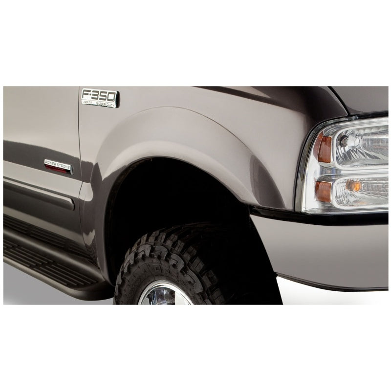 Bushwacker OE Style Front / Rear Fender Flare - 1.5 in Wide - Black - Ford Fullsize Truck 1999-2007