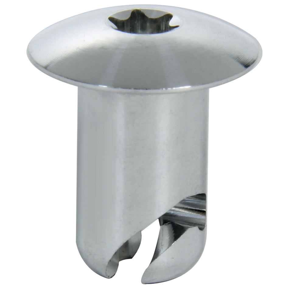 Allstar Performance Oval Head Quick Turn Fastener - Torx - 7/16 x 0.500" Body - Aluminum - (Set of 10)