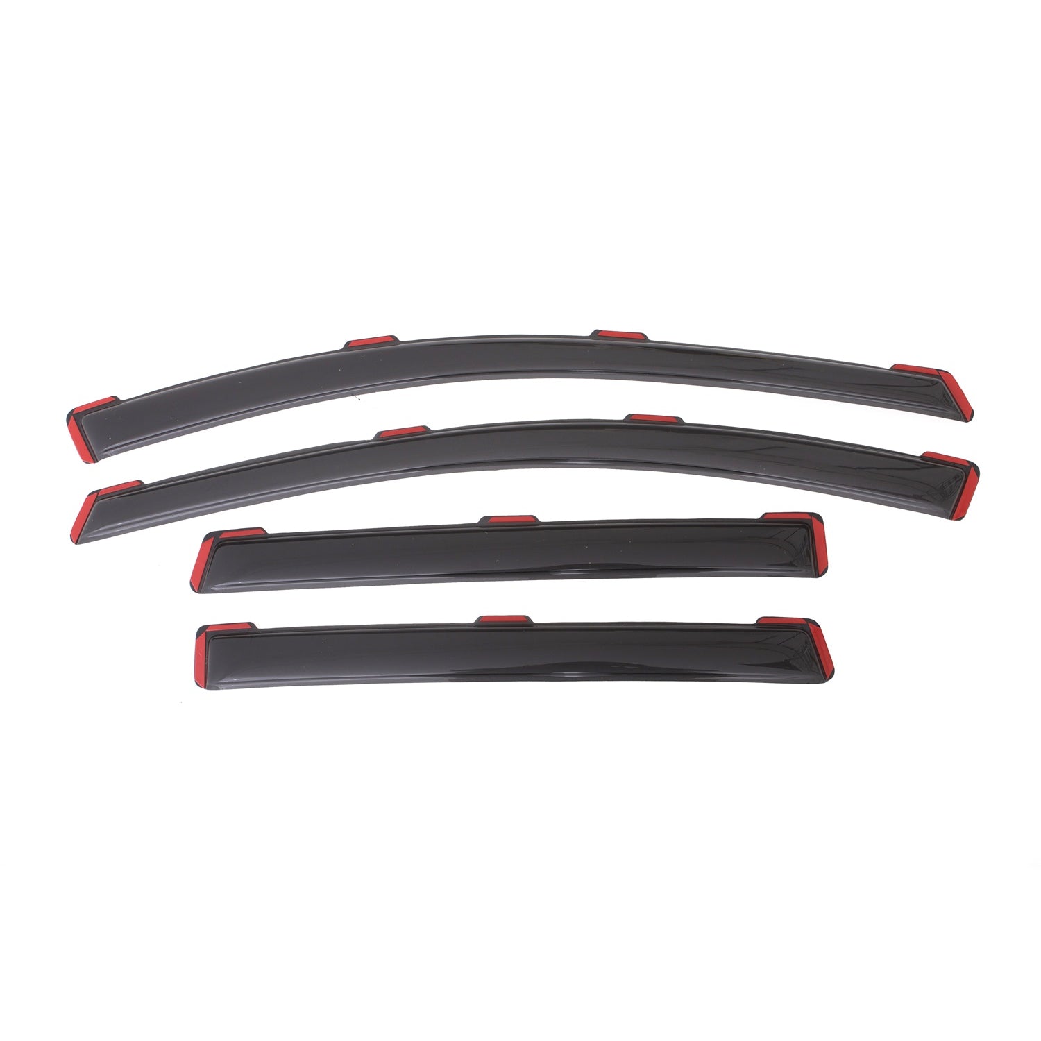 Auto Ventshade Front / Rear In-Channel Ventvisor - Stick-On - Dark Smoke - Ford Escape 2013-19