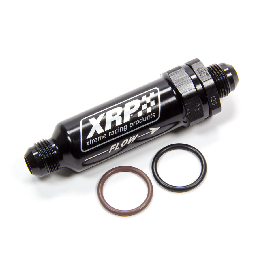 XRP 120 Micron Fuel Filter Element Stainless Element - XRP 8 AN Inline Filter