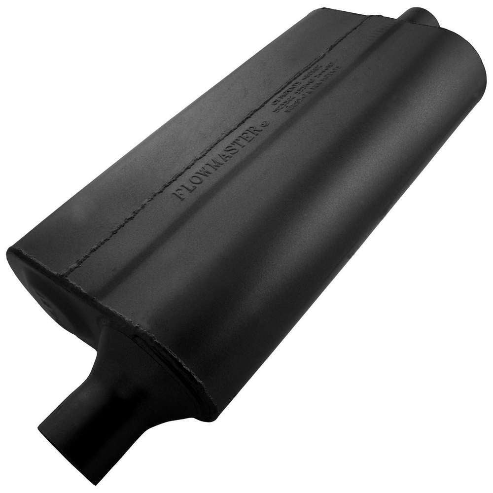 Flowmaster 50 Series Delta Flow Muffler - 2" Offset - Inlet / Center Outlet