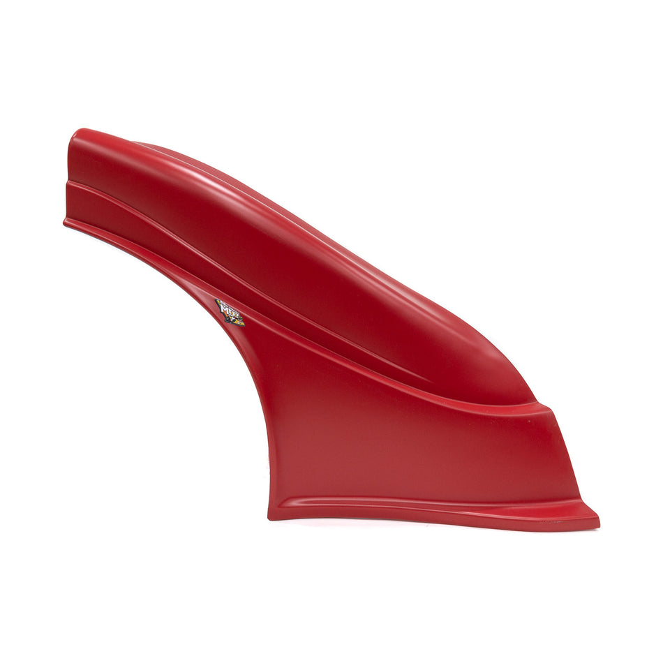 Five Star MD3 Plastic Dirt Fender - Right- Red (Newer Style)