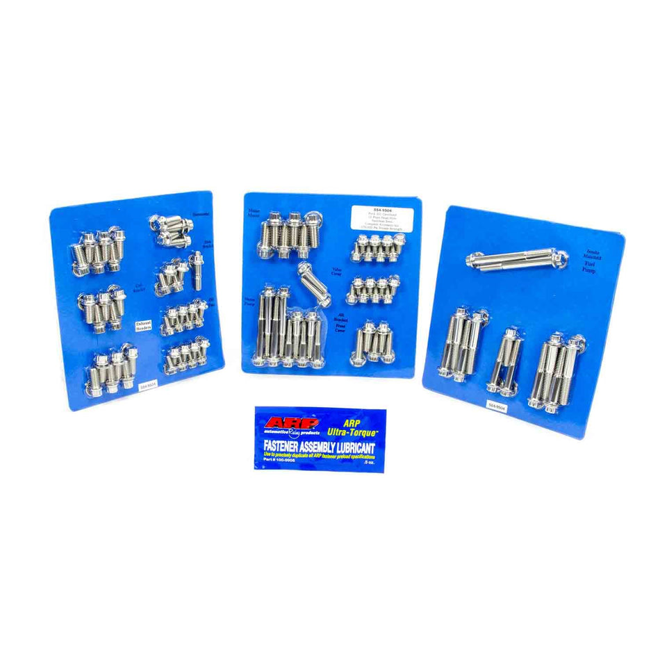 ARP SB Ford Stainless Steel Complete Engine Fastener Kit - 12 Point