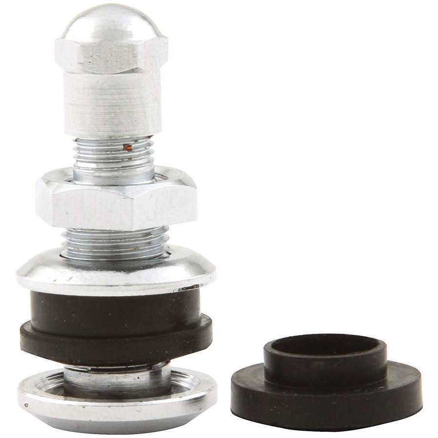 Allstar Performance Chrome Valve Stem - Bolt-In (50 Pack)