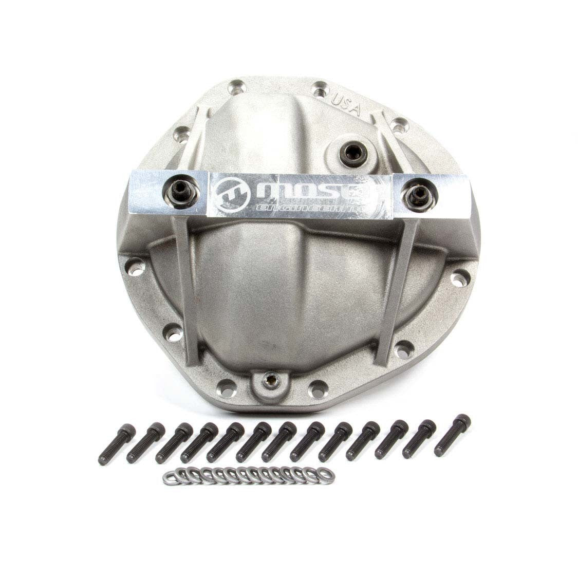 Moser Engineering Performance Differential Cover Gasket/Hardware Included Aluminum Natural - GM Truck 12 Bolt