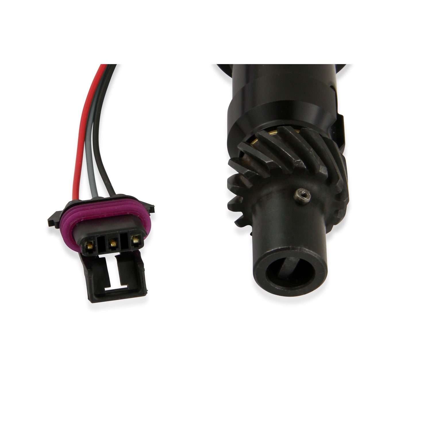 Holley Sniper EFI Sniper EFI Hyperspark Distributor - Hall-Effect - Electronic - Male Style Terminal - Black - Pontiac V8