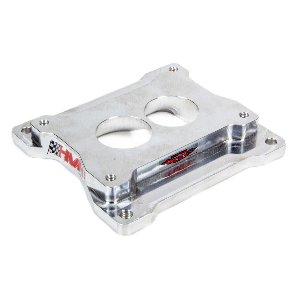 HVH 1" Tall Lightweight Aluminum Super Sucker Carburetor Spacer for 2300/4412 Series 2BBL Carburetors