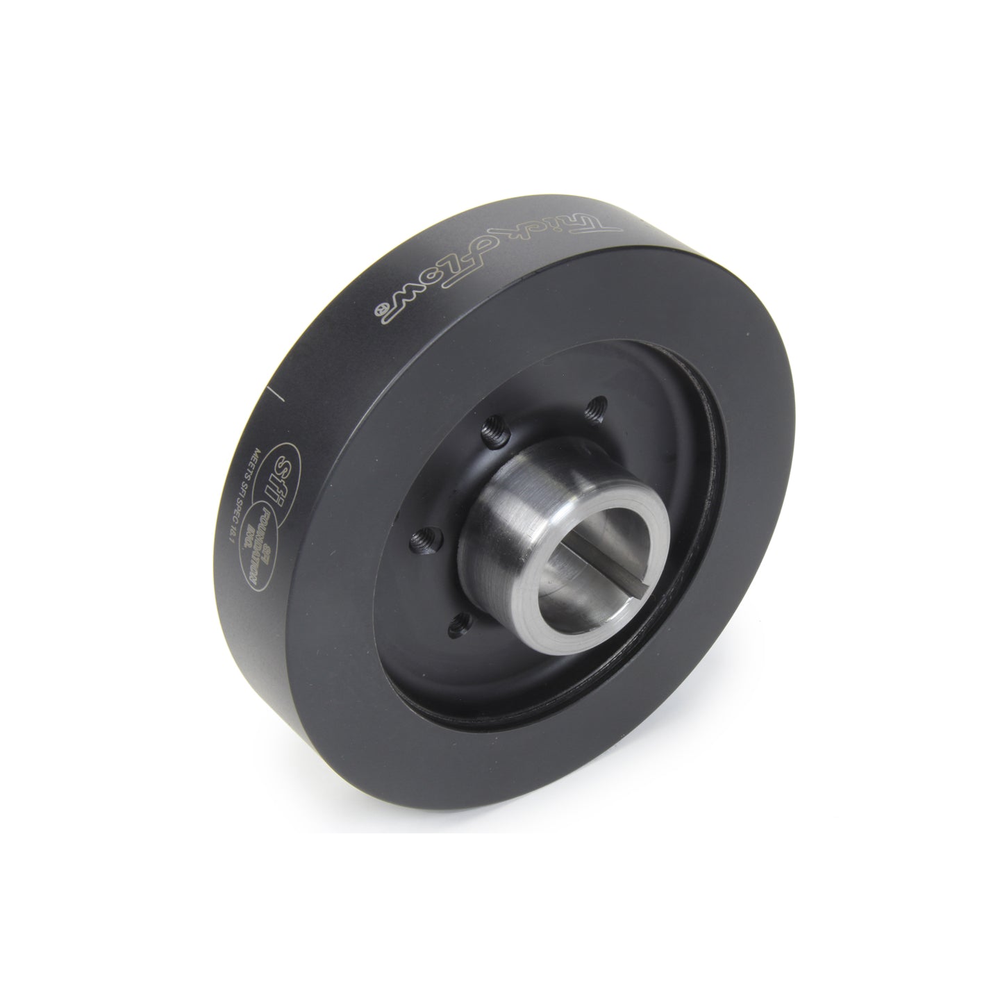 Trick Flow Track Max Harmonic Balancer - 7.010" OD - SFI 18.1 - Steel - Black - Internal Balance - Mopar B / RB-Series