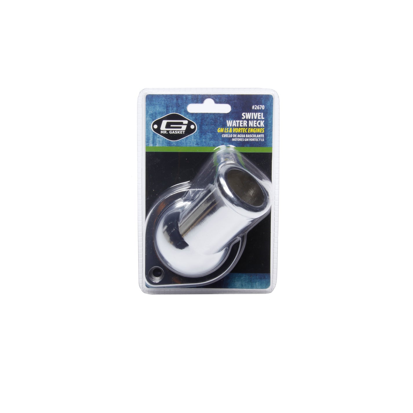 Mr. Gasket Water Neck GM LS Swivel Style 97-Up