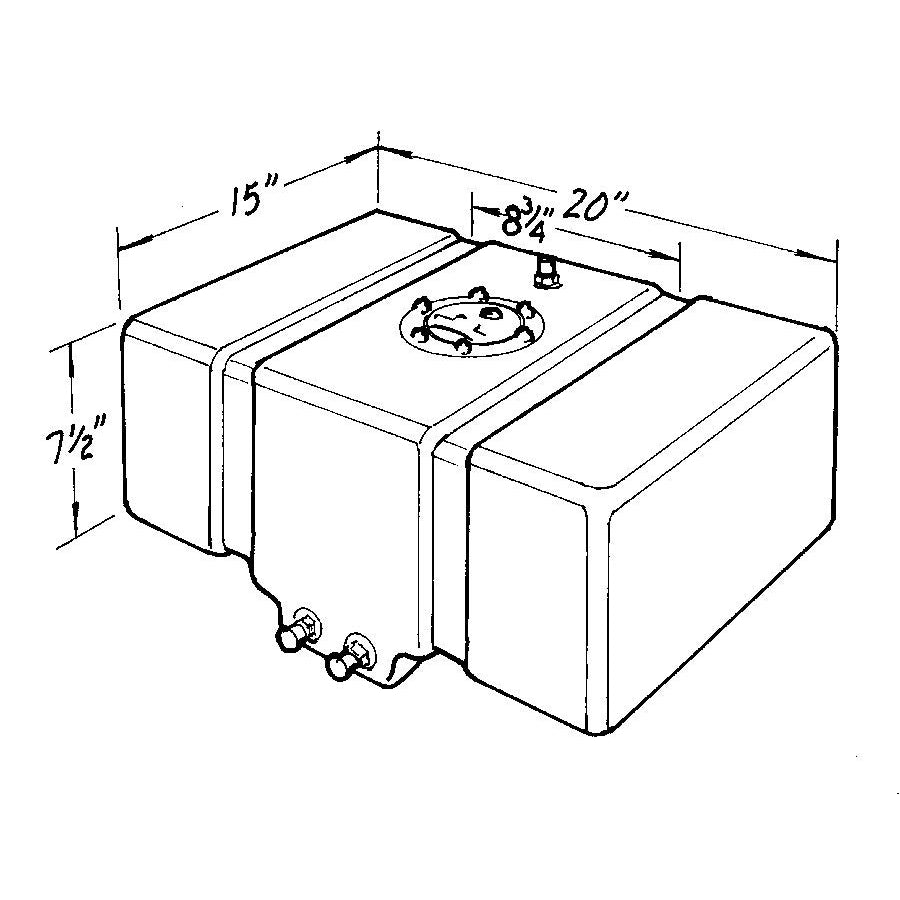 Jaz 8 Gallon Drag Race Cell