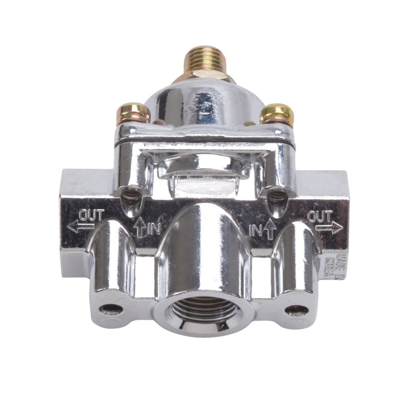 Edelbrock Fuel Pressure Regulator - Black - 4-1/2" - 9 PSI - Universal